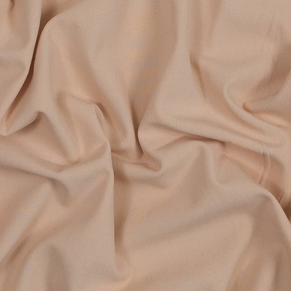 Peach Stretch Cotton Woven