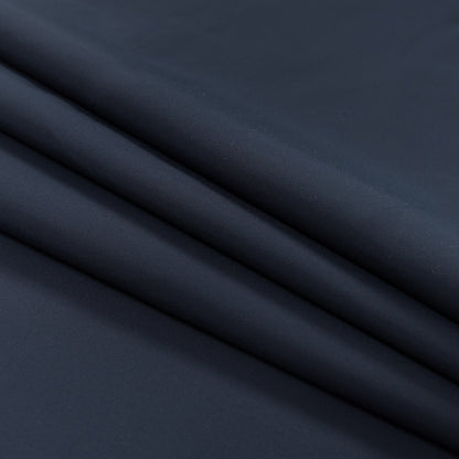 Navy Polyester Woven Folded
