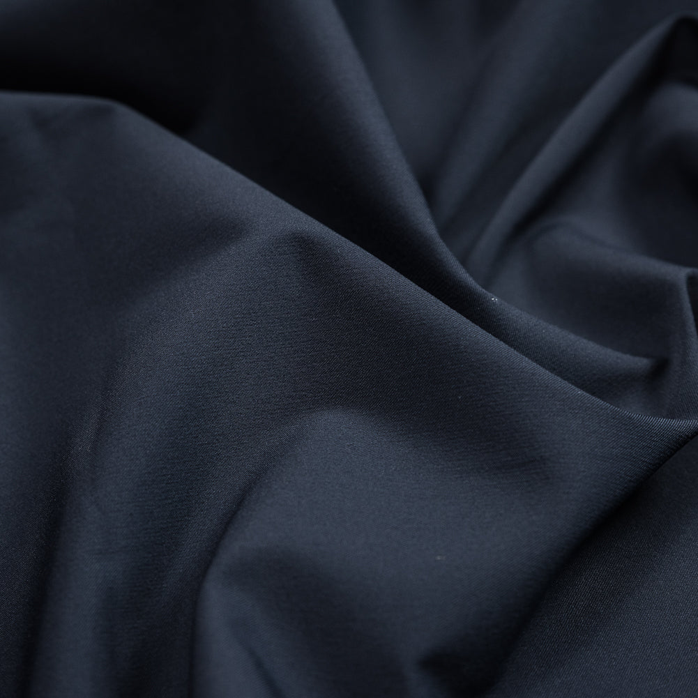 Navy Polyester Woven Detail