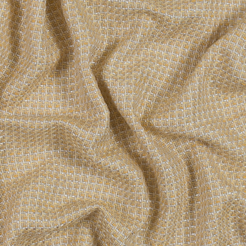 Mellow Yellow Blended Wool Tweed