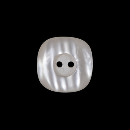 Beige Luminous Plastic Two-Hole Button - 30L/19mm