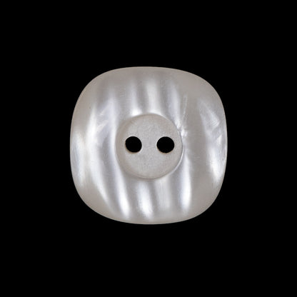 Beige Luminous Plastic Two-Hole Button - 36L/23mm