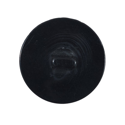 Black Plastic Shank-Back Button - 44L/28mm Detail