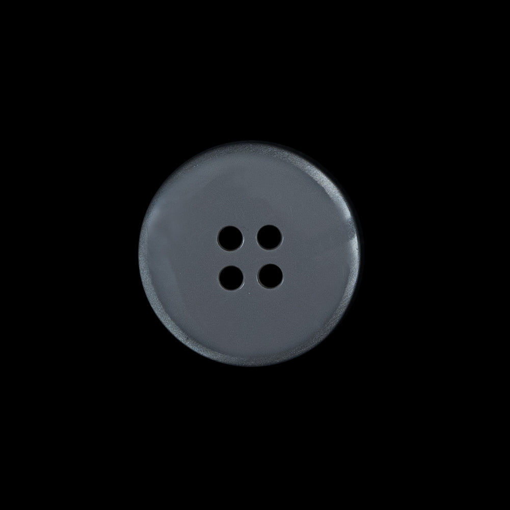 Gray Iridescent Plastic Button - 32L/20mm Detail