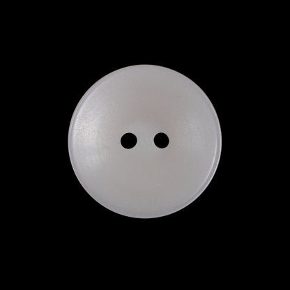 Ivory Plastic Two-Hole Button - 36L/23mm