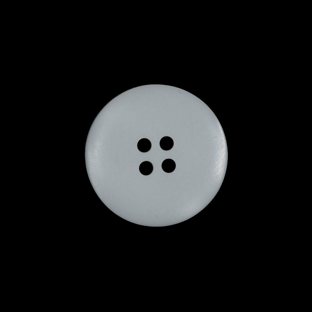 White Iridescent Plastic Button - 36L/23mm Detail