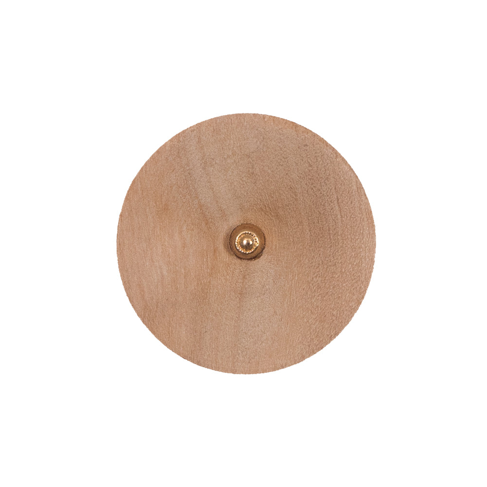 Wood Shank-Back Button - 36L/23mm