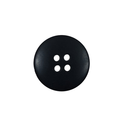 Black 4-Hole Plastic Button - 30L/19mm Detail