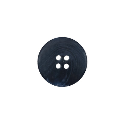 Indigo 4-Hole Plastic Button - 24L/15mm Detail