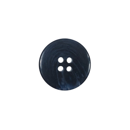 Indigo 4-Hole Plastic Button - 24L/15mm