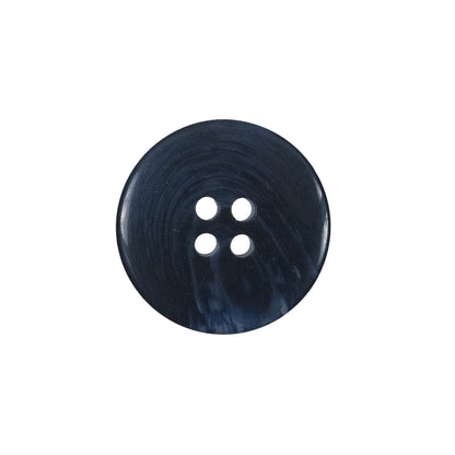 Indigo 4-Hole Plastic Button - 35L/22mm Detail