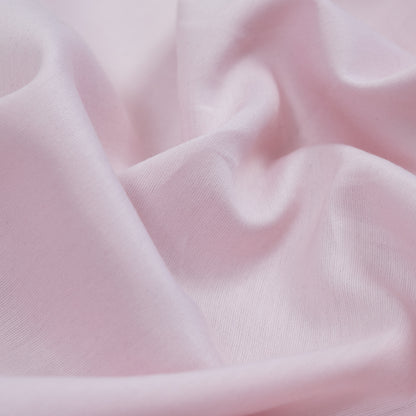 Baby Pink Soft Silk and Cotton Woven Detail