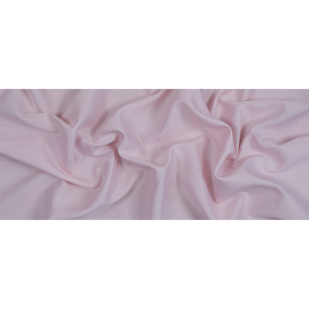 Baby Pink Soft Silk and Cotton Woven Full