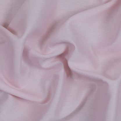 Baby Pink Soft Silk and Cotton Woven