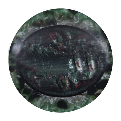 Green Self Shank Plastic Button - 54L/34mm