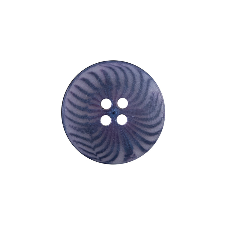 template--26688905969737__main-Blue Radiating Swirls Plastic 4-Hole Button - 33L/21mm