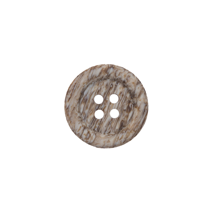 template--25130090922057__main-Beige and Brown Plastic 4-Hole Button - 24L/15mm