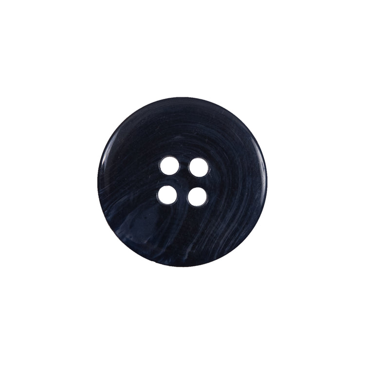 template--26688905969737__main-Navy Blue Plastic 4-Hole Button - 32L/20mm