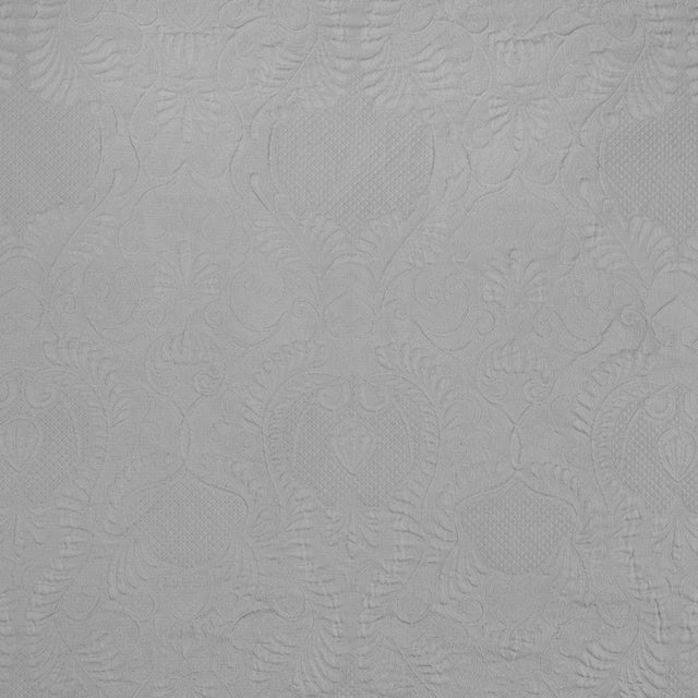 White on White Damask Jacquard