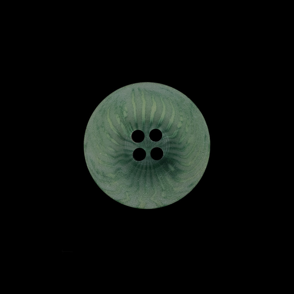 Green Plastic 4-Hole Button - 28L/18mm Detail