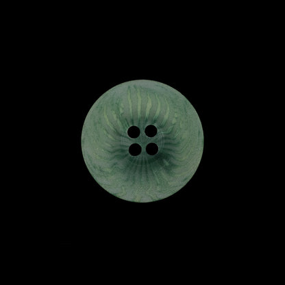 Green Plastic 4-Hole Button - 28L/18mm Detail