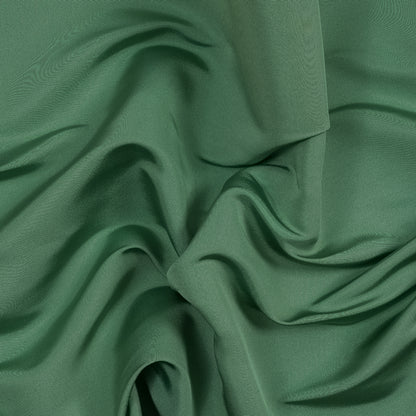 Carolina Herrera Stone Green Silk Faille