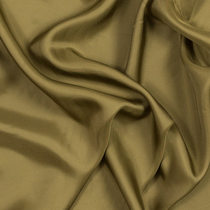 Warm Olive Twill Viscose Lining