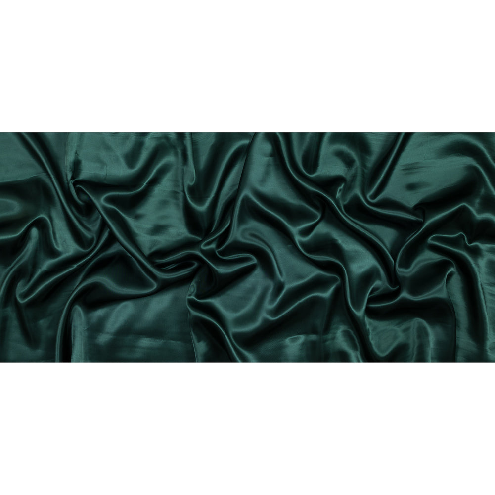 Sycamore Green Twill Viscose Lining Folded
