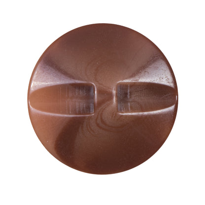 Copper Abstract Self Shank Plastic Button - 45L/29mm Detail