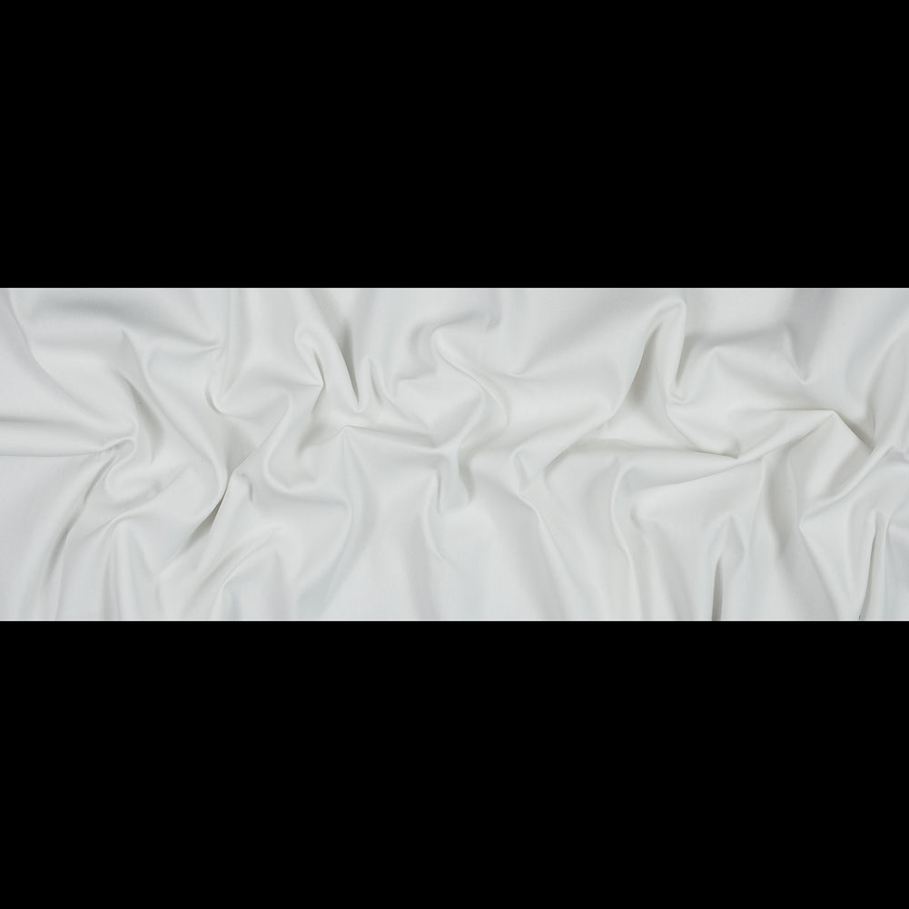 Off-White Stretch Cotton Denim - 10oz Folded