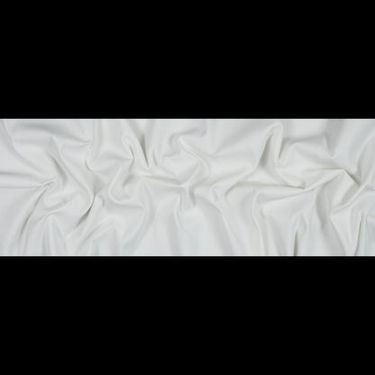 Off-White Stretch Cotton Denim - 10oz Folded