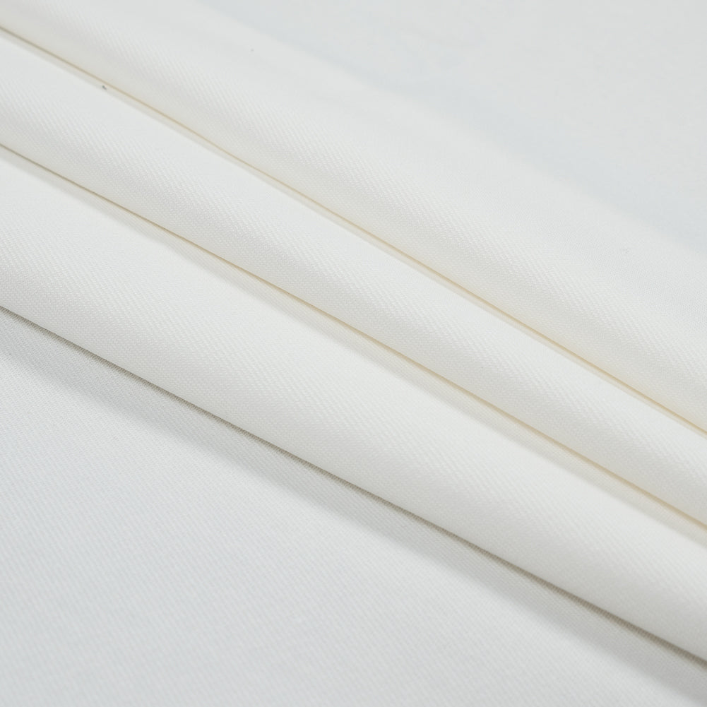 Off-White Stretch Cotton Denim - 10oz Detail