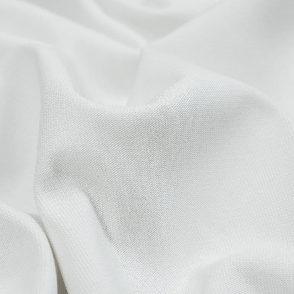 Off-White Stretch Cotton Denim - 10oz Full