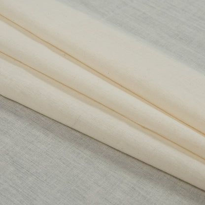 Natural Lightweight Cotton Muslin Folded