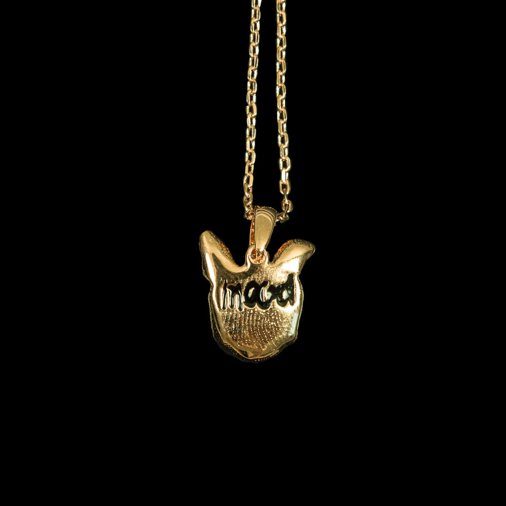 Gold Swatch Pendant on an 18" Chain Detail