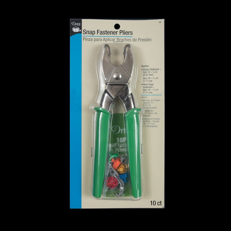 template--26688905969737__main-Dritz Green Snap Fastener Pliers Kit - 0.375" and 0.438"