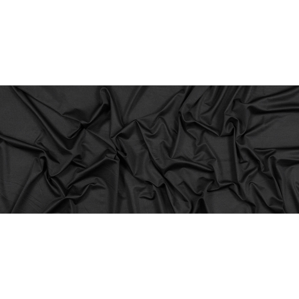 Black Stretch Polyester Jersey Full
