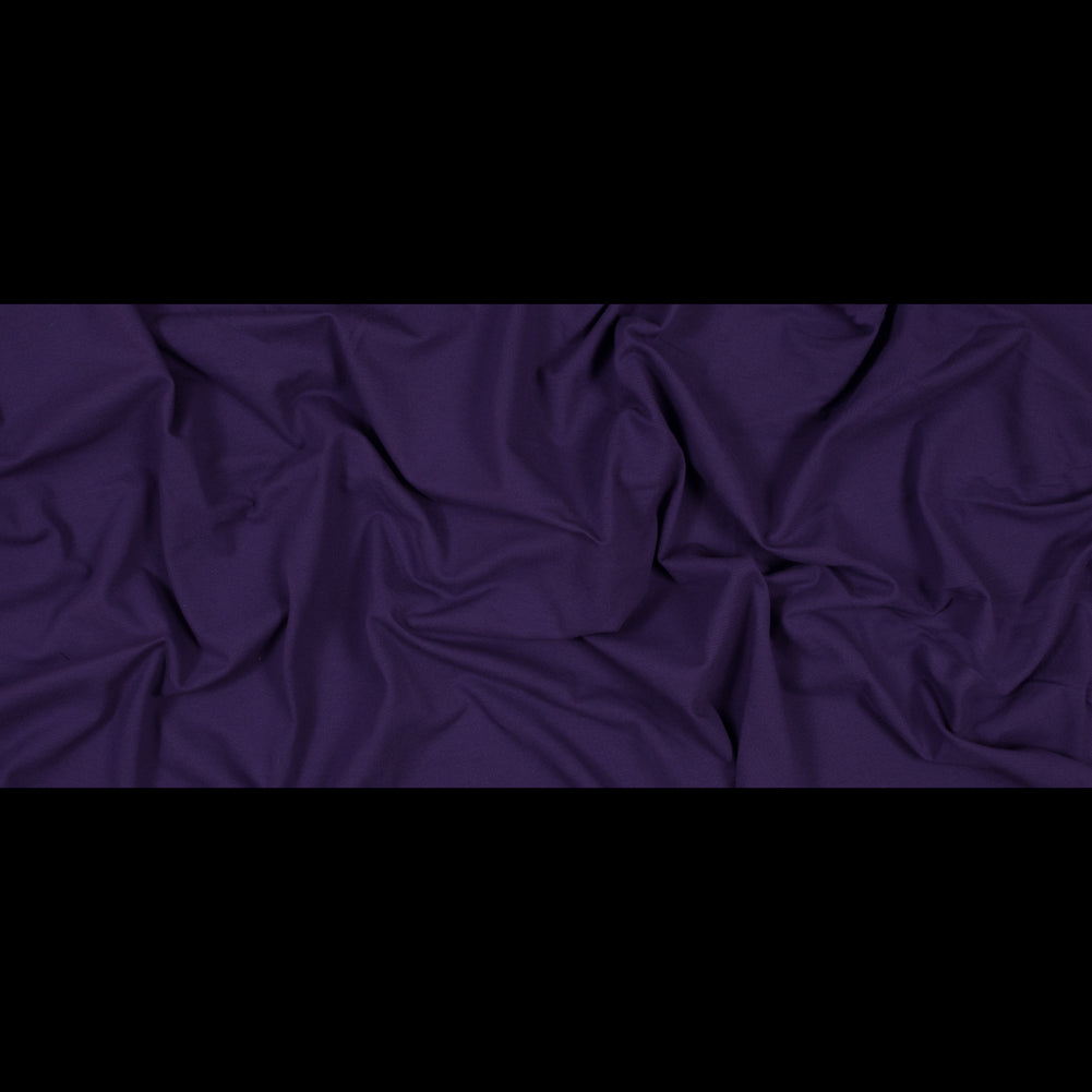 Purple Cotton Knit Pique Full