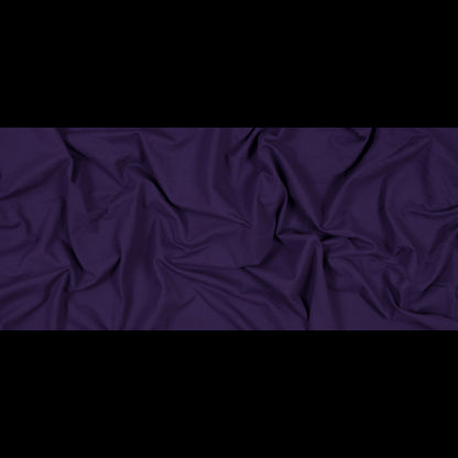 Purple Cotton Knit Pique Full