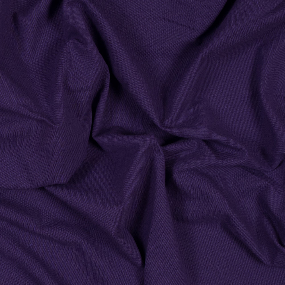 Purple Cotton Knit Pique