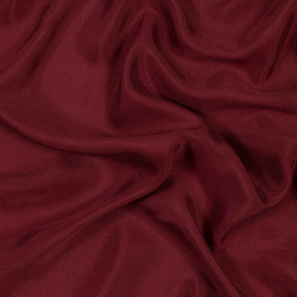 Washed Copper and Rayon Twill - Wine - Darcy Collection