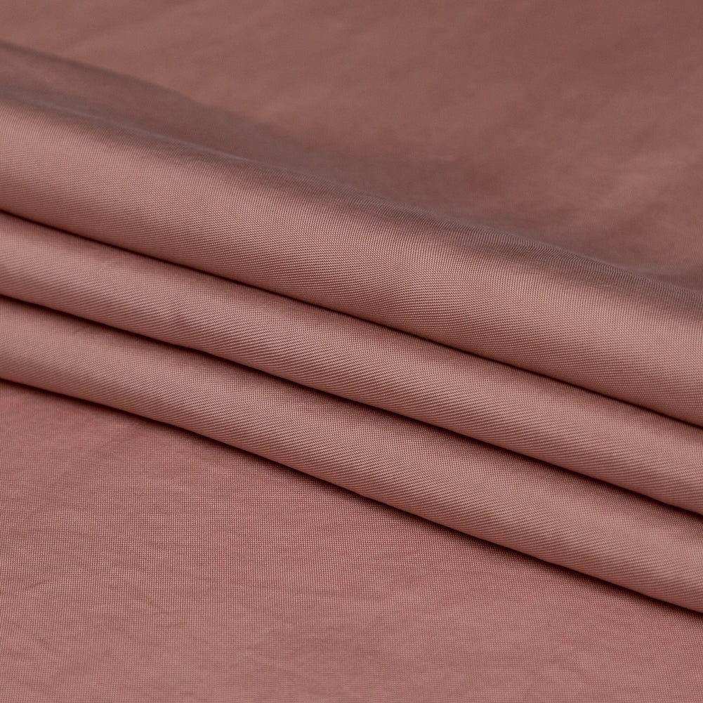 Washed Copper and Rayon Twill - Dusty Rose - Darcy Collection