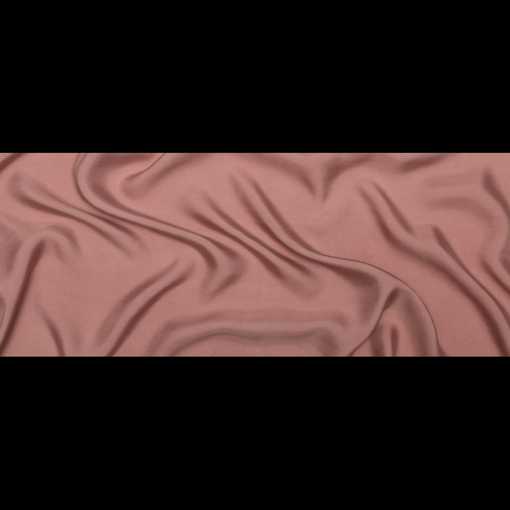 Washed Copper and Rayon Twill - Dusty Rose - Darcy Collection