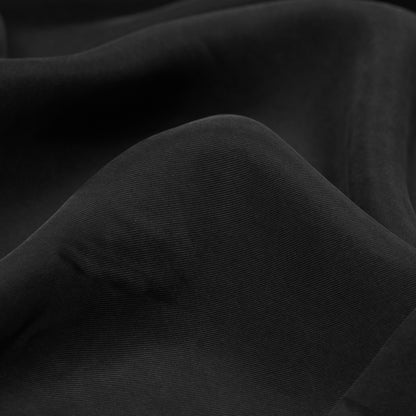 Washed Copper and Rayon Twill - Black - Darcy Collection