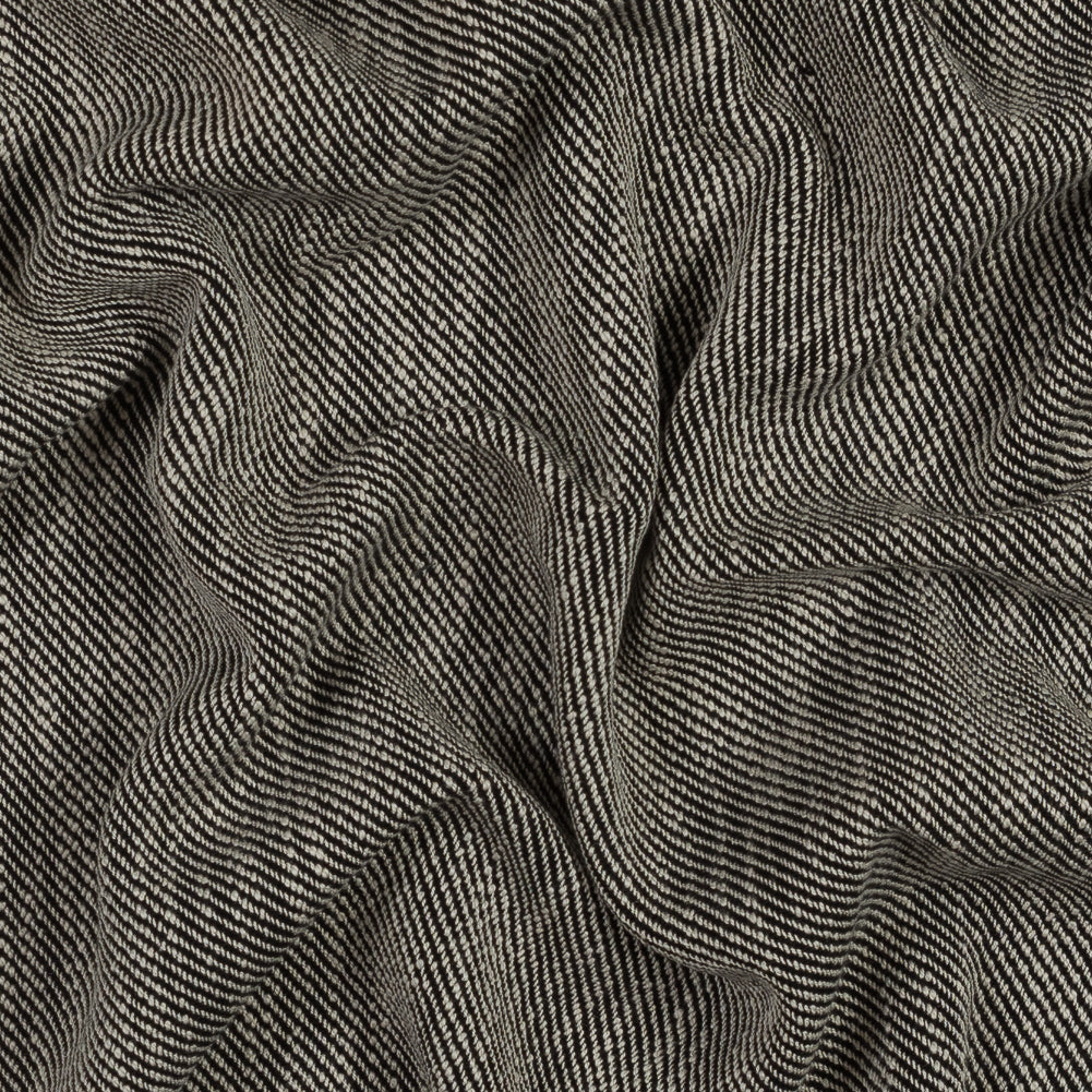 Rag & Bone Black and White Stretch Virgin Wool Twill