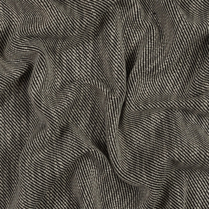 Rag & Bone Black and White Stretch Virgin Wool Twill