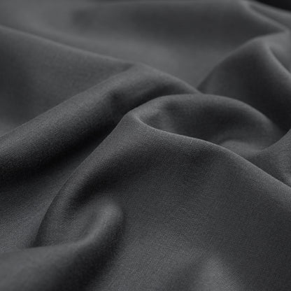 Gray Cotton and Polyester Double Knit Detail