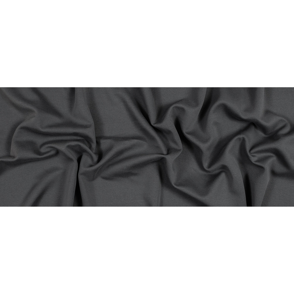 Gray Cotton and Polyester Double Knit Full