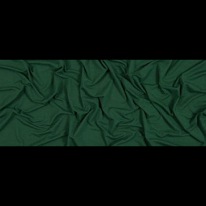 Emerald Green Stretch Wool Jersey Full