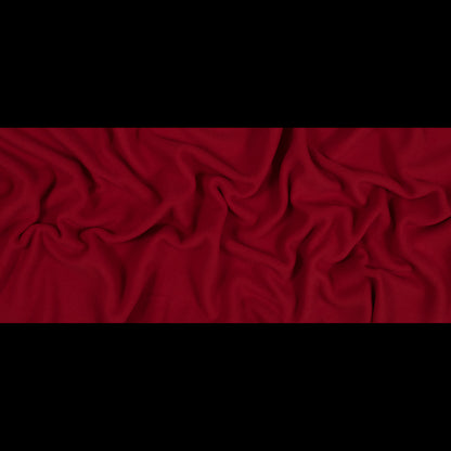 Red Double-Sided Polyester Fleece Full